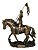 Joana D´arc No Cavalo Com Estandarte Estatueta Veronese - Imagem 3
