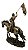 Joana D´arc No Cavalo Com Estandarte Estatueta Veronese - Imagem 8