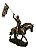Joana D´arc No Cavalo Com Estandarte Estatueta Veronese - Imagem 5