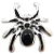 Piercing Micro Dermal Titânio G23 Aranha Spider + Bag Lobo - Imagem 5