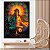 Tapeçaria Parede Yoga Shiva Shakti Pisicodelico 1m X 1,50m - Imagem 3