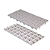 02. Piso de Plástico Modular 50x25x25 - Branco - Imagem 1