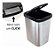 Lixeira Cesto 09 Litros Inox Com Tampa Click Label - Imagem 3