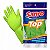 Luva Latex Sanro Top  Forrada (Xg) Verde - Imagem 1