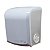 DISPENSER BOBINA AUTO CORTE  PLUS - BRANCO C/ CRISTAL - ELISA - Imagem 1