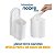Dispenser Mini P/sabonete/alcool 500ml C/reserv Branco - Nobre - Imagem 3