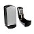Dispenser P/sabonete/alcool 800ml c/ Reserv Inox Escovado - Select - Nobre - Imagem 3