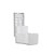 Dispenser Papel higienico cai-cai Branco STREET - Nobre - Imagem 4