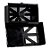 Dispenser P/ Papel Toalha Frente de Inox Escovado Preto Select  - Nobre - Imagem 2