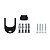 Dispenser sabonete e alcool gel 800ml c/ reserv. inox branco - Select - Nobre - Imagem 4