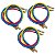 3 kits mangueira para manifold r134a r12 r22 r404 1/4 90cm - Imagem 1