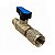Conector valvula bola sae 1/4 x 1/4 sae gas r410a | amarela - Imagem 5