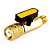 Conector valvula bola sae 1/4 x 1/4 sae gas r410a | amarela - Imagem 2