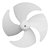 Hélice ventilador geladeira electrolux df42 df43 df44 df45 - Imagem 2