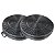 Filtros carvão coifa fischer talent glass 60 90cm 1 par 21cm - Imagem 3