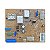 Placa módulo geladeira brm40 brm44 brm49 w10314660 original - Imagem 2