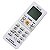 Controle remoto ar condicionado split universal carrier york - Imagem 2