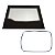 Vidro interno + borracha forno fischer gourmet grill orignal - Imagem 1