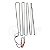 Resistencia geladeira electrolux df80x dt80x 220v original - Imagem 1