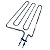 Resistência para churrasqueira fischer grill 1800w 220v 47cm - Imagem 3