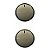 Botão forno fischer fit line | timer e termostato ( 2 peças) - Imagem 1