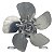 Exaustor churrasqueira helice metal 20cm 1550rpm 110v 220v - Imagem 1