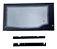 Vidro externo + suportes para forno fischer gourmet grill - Imagem 1