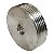 Polia motor lavadora electrolux lte12 lte 12kg | 51mm  metal - Imagem 3
