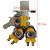 Válvula entrada água 3 vias brastemp bwg11 a 110v w10408280 - Imagem 2