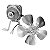 Micro motor freezer exaustor churrasqueira 1/25 (20 cm) - Imagem 1