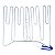 Resistencia Evaporador para Geladeira Bosch KDN 161W 127V - Imagem 1