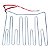 Resistencia Evaporador Para Geladeira Bosch Kdn 161w 220v - Imagem 1