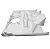 Capa Isopor Evaporador Geladeira Brastemp BRK50 BRM50 BRW50 - Imagem 4