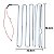 Resistência Para Geladeira Panasonic NR-BT40 NR-BT43 220V - Imagem 2