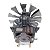 Motor Forno Fogão Brastemp BFB76 BYB76 XY976 XF976 127v - Imagem 5