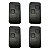 Kit 4 Controle Portão Elétrico Rossi NTX RC Hcs 433Mhz Preto - Imagem 1