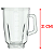 Copo Jarra De Vidro Liquidificador Electrolux EBS20 EBS30 - Imagem 5