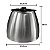 Copo Jarra Inox Com Tampa Para Cafeteira Britânia CP30 1,2L - Imagem 2