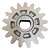 Engrenagem Motor Rossi Externa M4 17 dentes Dz3 DZ4 Nano - Imagem 1