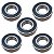 Kit 5 Rolamento Inferior Lavadora Electrolux Lm06 Top8 6205 - Imagem 1
