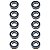 Kit 10 Rolamento Inferior Lavadora Electrolux Lm06 Top8 6205 - Imagem 1