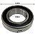 Kit Mecanismo Rolamento Lavadora Brastemp BWR12 BWK13 BWK12 - Imagem 3