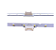 Kit Barra Led para samsung Un43nu7100g 43ru7100 Un43ru7100g - Imagem 3