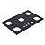 Mesa Tampo Vidro Fogão Cooktop Brastemp BDD75A BDD75B - Imagem 1