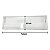 2 Tampa Gaveta Freezer Geladeira Brastemp BRE51 BRE50 BRE49 - Imagem 2