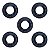 5 Retentor Lava E Seca Samsung Wd0854 Wd8854 Wd856 Wd10 Wd11 - Imagem 1