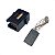 Kit 2 Escova Carvão do Motor Furadeira Philco PFU01 PFU03MF - Imagem 3