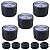 Kit 5 Botão + 5 Vedação Fogão Cooktop Fischer Platinium - Imagem 1