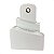 Fixador Puxador Geladeira Electrolux DB52 DB53 IB52 Branco - Imagem 3