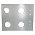 Tampo Vidro Fogão Cooktop Fischer 4 Queimadores Branco - Imagem 6